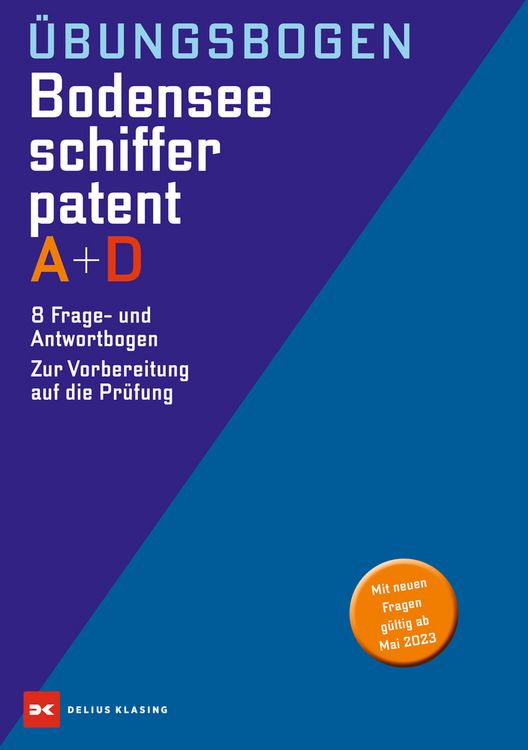 Produktbild: &Uuml;bungsbogen Bodensee-Schifferpatent A + D