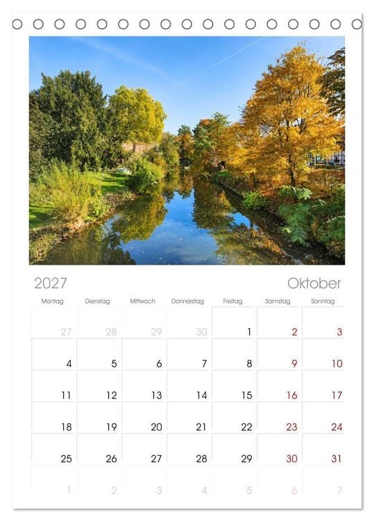 Produktbild: Tischplaner 2027 - Gelnhausen Stadt (A5 Tischkalender zum Aufstellen) CALVENDO