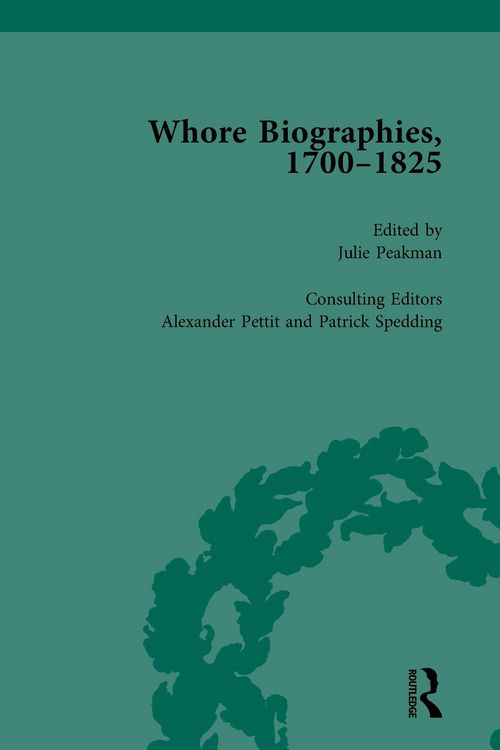 Produktbild: Whore Biographies, 1700-1825, Part II vol 6