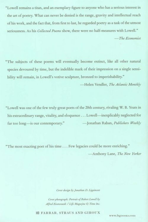 Produktbild: Robert Lowell Collected Poems