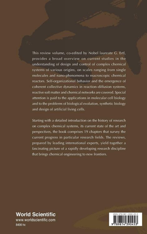 Produktbild: Engineering Of Chemical Complexity