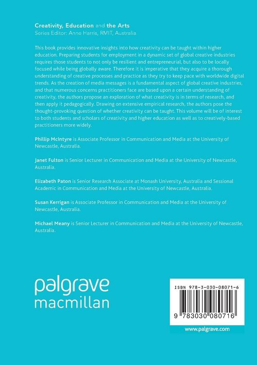 Produktbild: Educating for Creativity within Higher Education