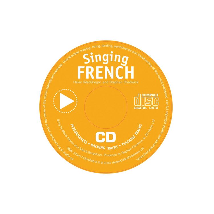 Produktbild: Singing French (Book + CD)