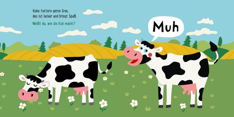 Produktbild: Baby Pixi (unkaputtbar) 140: Mein Baby-Pixi-Buggybuch: Oink, M&auml;h, Muh!