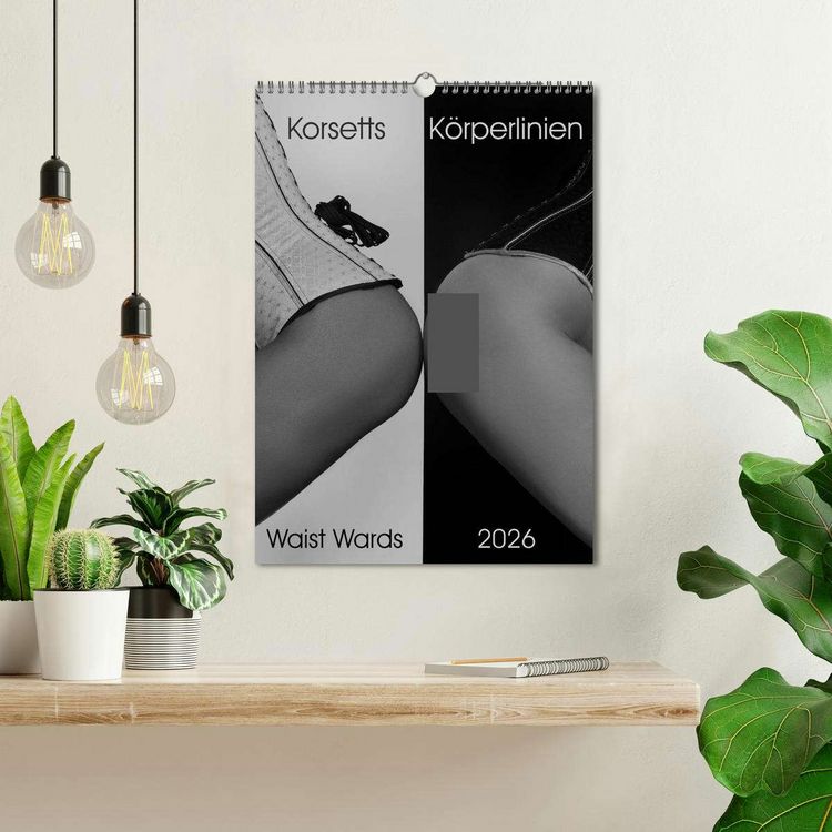 Produktbild: Korsetts K&ouml;rperlinien "Waist Wards" 2026 (Wandkalender 2026 DIN A3 hoch), CALVENDO Monatskalender