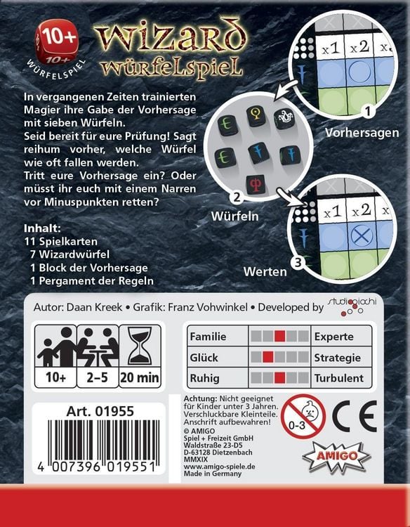 Produktbild: Wizard W&uuml;rfelspiel