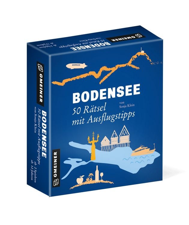 Produktbild: Bodensee - 50 R&auml;tsel mit Ausflugstipps