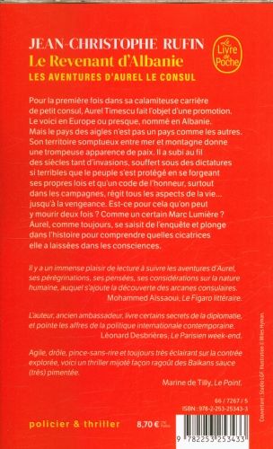 Produktbild: Le Revenant d'Albanie (Les Enigmes d'Aurel le Consul, Tome 6)