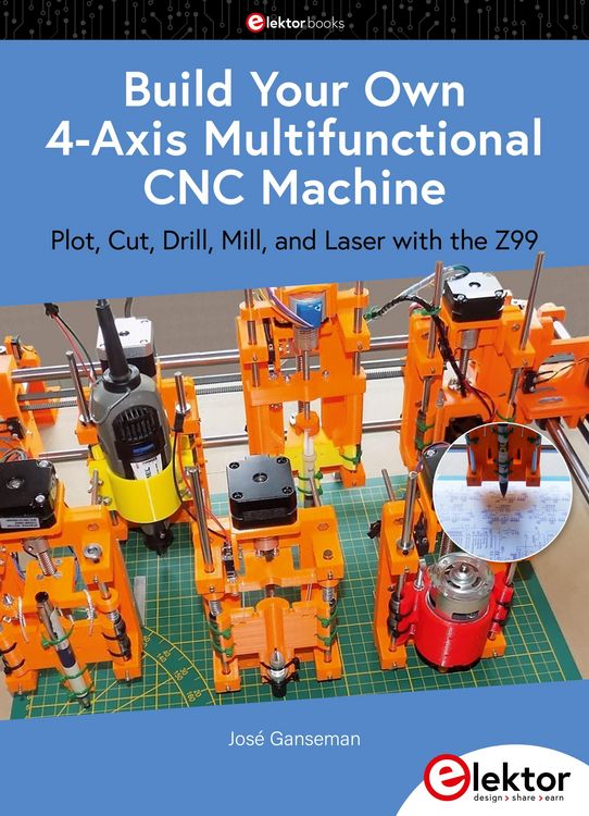 Produktbild: Build Your Own Multifunctional 4-Axis CNC Machine