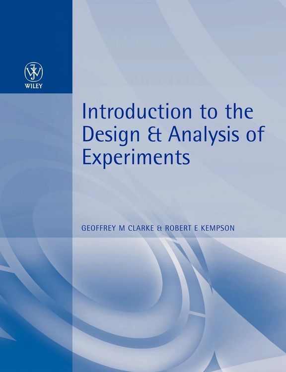 Produktbild: Introduction to the Design and Analysis