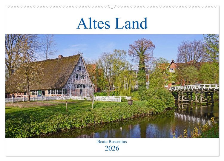 Produktbild: Altes Land 2026 (Wandkalender 2026 DIN A2 quer), CALVENDO Monatskalender