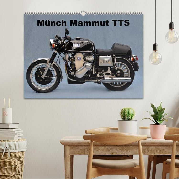 Produktbild: M&uuml;nch Mammut TTS (Wandkalender 2026 DIN A2 quer), CALVENDO Monatskalender