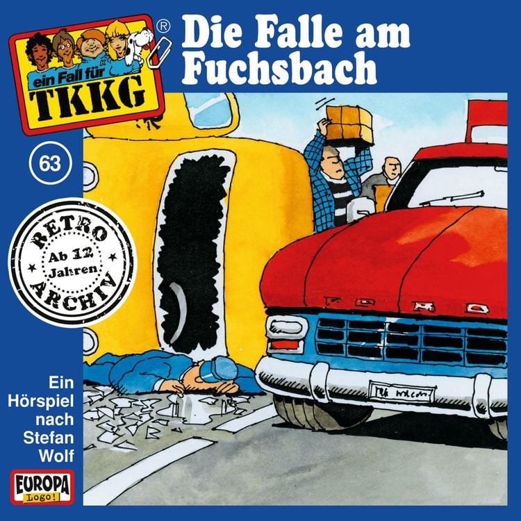 Bild vom Artikel TKKG - Folge 63: Die Falle am Fuchsbach vom Autor Stefan Wolf