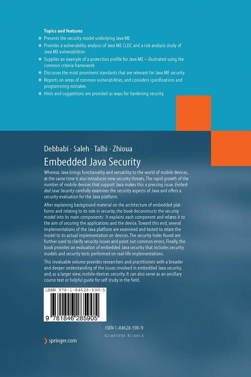 Produktbild: Embedded Java Security
