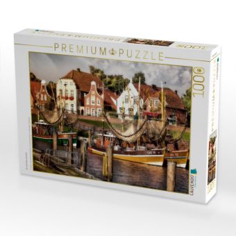 Produktbild: CALVENDO Puzzle Der alte Hafen Greetsiel | 1000 Teile Lege-Gr&ouml;&szlig;e 64x48cm Foto-Puzzle f&uuml;r gl&uuml;ckliche Stunden