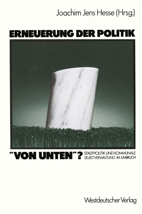 Produktbild: Erneuerung der Politik "von unten"?
