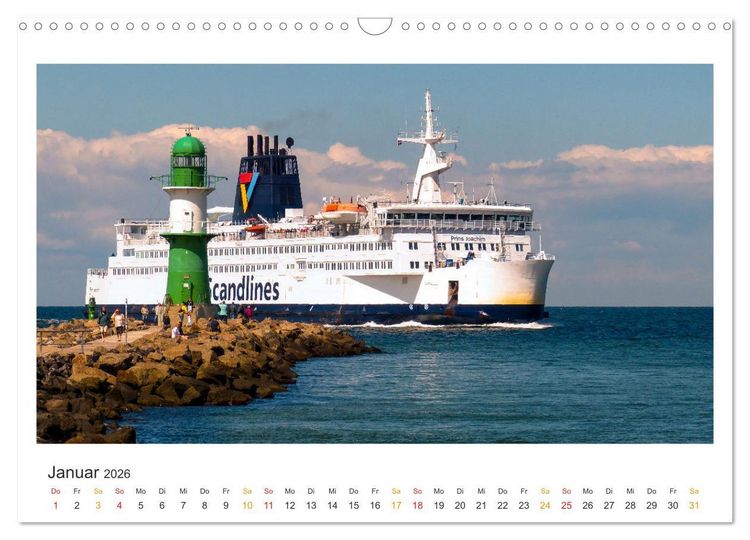 Produktbild: Mecklenburg-Vorpommern - Land zwischen Meer und Seen (Wandkalender 2026 DIN A3 quer), CALVENDO Monatskalender