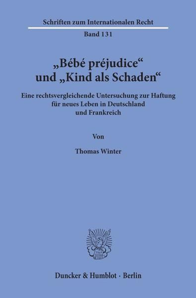 Produktbild: "B&eacute;b&eacute; pr&eacute;judice" und "Kind als Schaden".