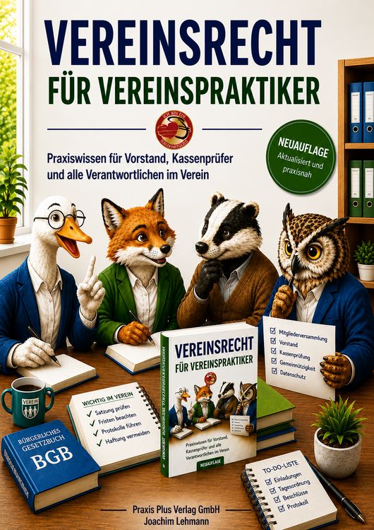 Produktbild: Vereinsrecht f&uuml;r Vereinspraktiker
