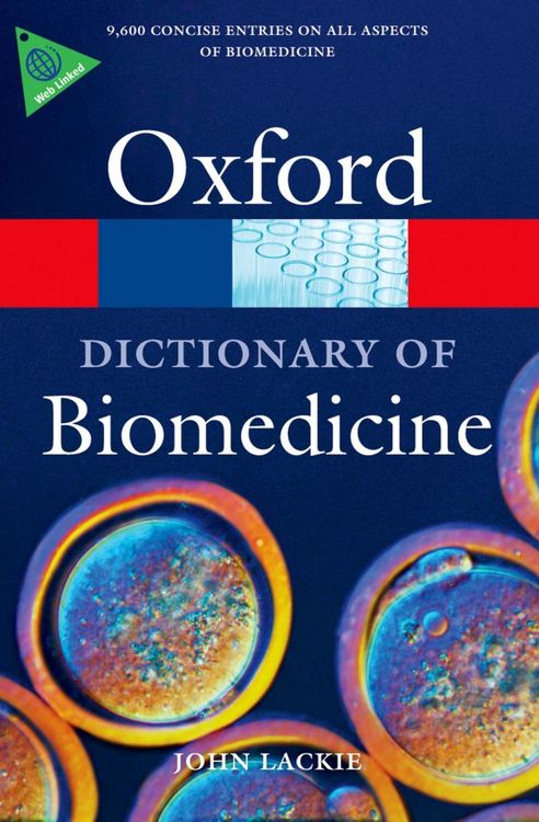 Produktbild: A Dictionary of Biomedicine