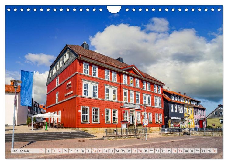 Produktbild: Clausthal Zellerfeld Impressionen (Wandkalender 2026 DIN A4 quer), CALVENDO Monatskalender