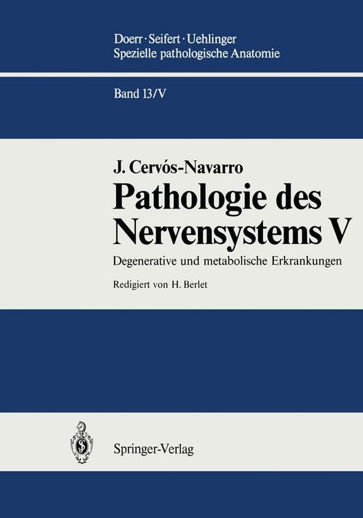 Produktbild: Pathologie des Nervensystems V