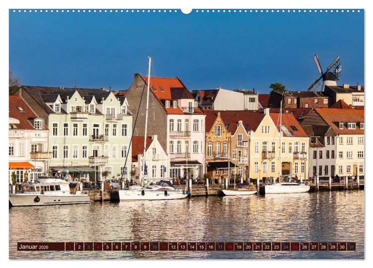 Produktbild: D&auml;nemark - J&uuml;tland & Kopenhagen, Impressionen aus dem hohen Norden (hochwertiger Premium Wandkalender 2026 DIN A2 quer), Kunstdruck in Hochglanz