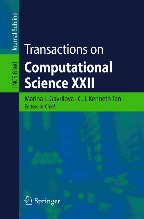 Produktbild: Transactions on Computational Science XXII