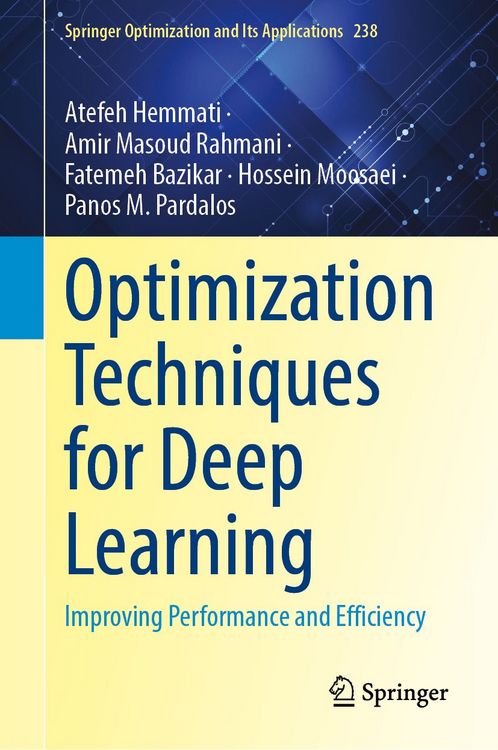 Produktbild: Optimization Techniques for Deep Learning