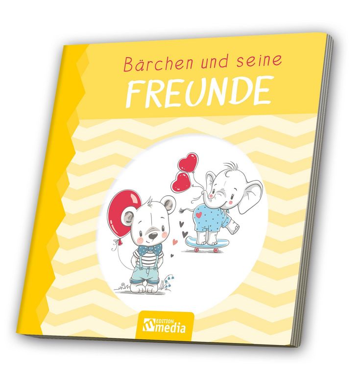 Produktbild: Pappbuch B&auml;rchen und seine Freunde