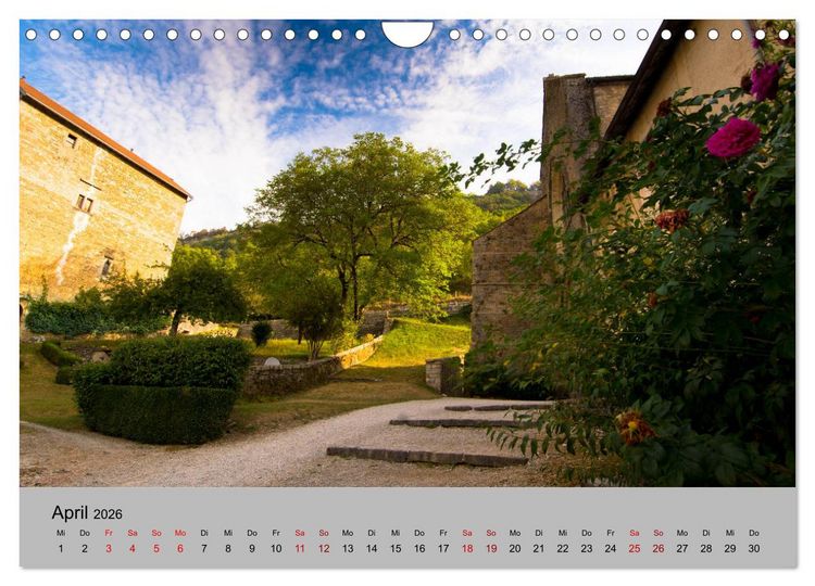 Produktbild: Zauberhaftes Franche Comt&eacute; (Wandkalender 2026 DIN A4 quer), CALVENDO Monatskalender