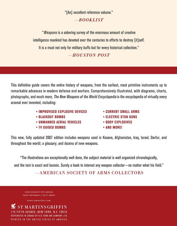 Produktbild: The New Weapons of the World Encyclopedia
