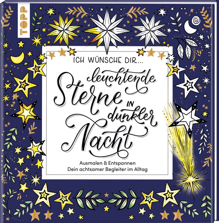 Produktbild: Ich w&uuml;nsche dir ... leuchtende Sterne in dunkler Nacht