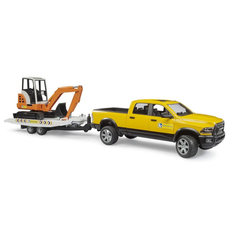 Produktbild: RAM 2500 Power Wagon Rental Service+Anh&auml;nger+Minibagger