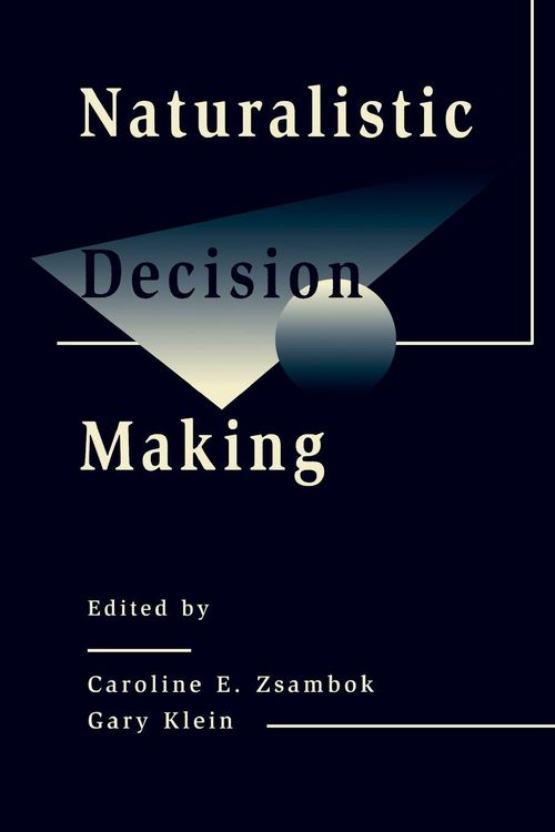 Produktbild: Naturalistic Decision Making