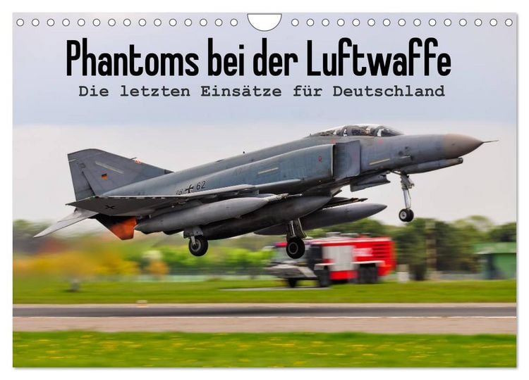 Produktbild: Phantoms bei der Luftwaffe (Wandkalender 2026 DIN A4 quer), CALVENDO Monatskalender
