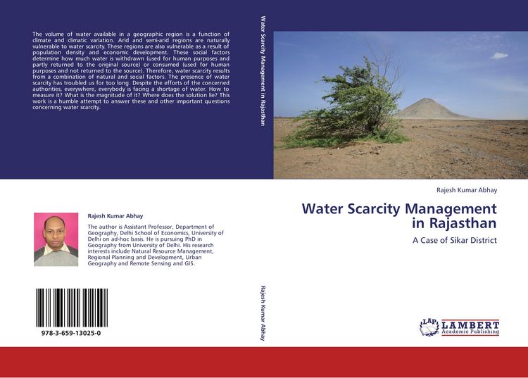 Produktbild: Water Scarcity Management in Rajasthan