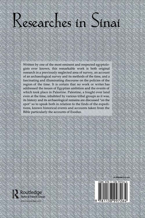 Produktbild: Researches In Sinai
