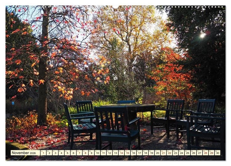 Produktbild: Der Hermannshof Das Parkjuwel in Weinheim an der Bergstra&szlig;e (hochwertiger Premium Wandkalender 2026 DIN A2 quer), Kunstdruck in Hochglanz