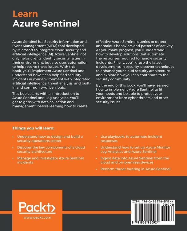 Produktbild: Learn Azure Sentinel
