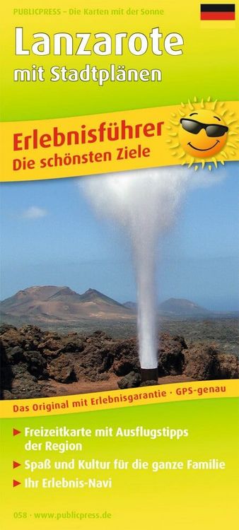 Produktbild: Erlebnisf&uuml;hrer Lanzarote. Deutsche Ausgabe