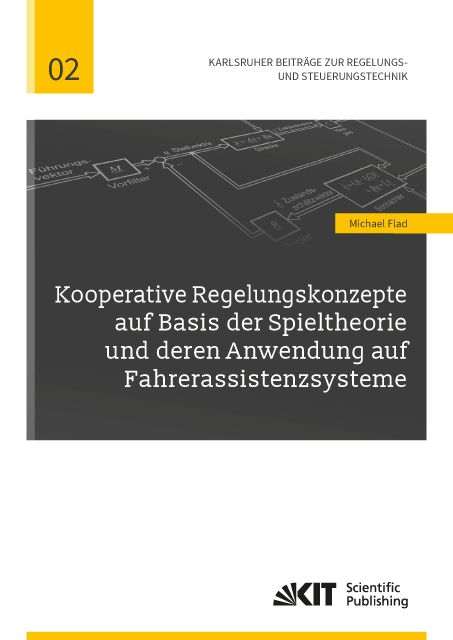 Produktbild: Kooperative Regelungskonzepte auf Basis der Spieltheorie und deren Anwendung auf Fahrerassistenzsysteme