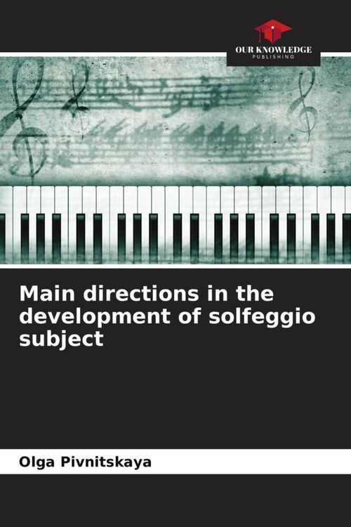 Produktbild: Main directions in the development of solfeggio subject