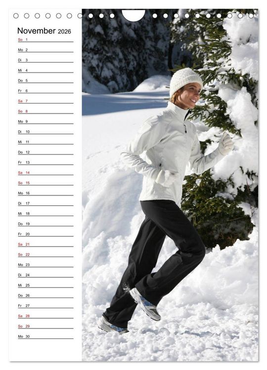 Produktbild: Der Laufplaner (Wandkalender 2026 DIN A4 hoch), CALVENDO Monatskalender