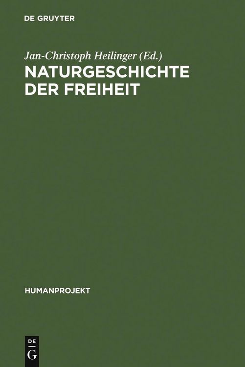 Produktbild: Naturgeschichte der Freiheit
