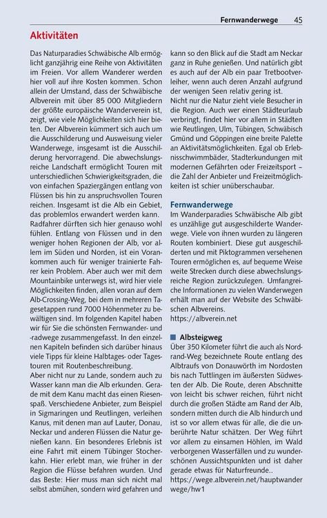 Produktbild: TRESCHER Reiseführer Schwäbische Alb