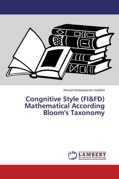 Produktbild: Congnitive Style (FI&FD) Mathematical According Bloom's Taxonomy