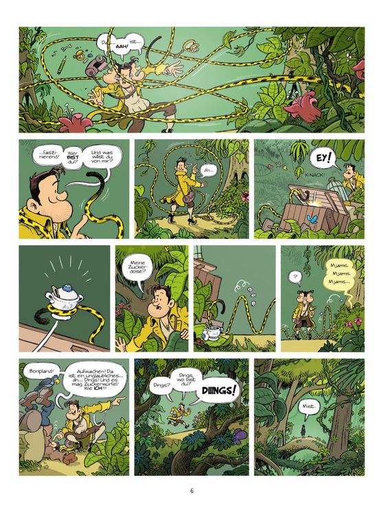 Produktbild: Das Humboldt-Tier &ndash; Ein Marsupilami-Abenteuer