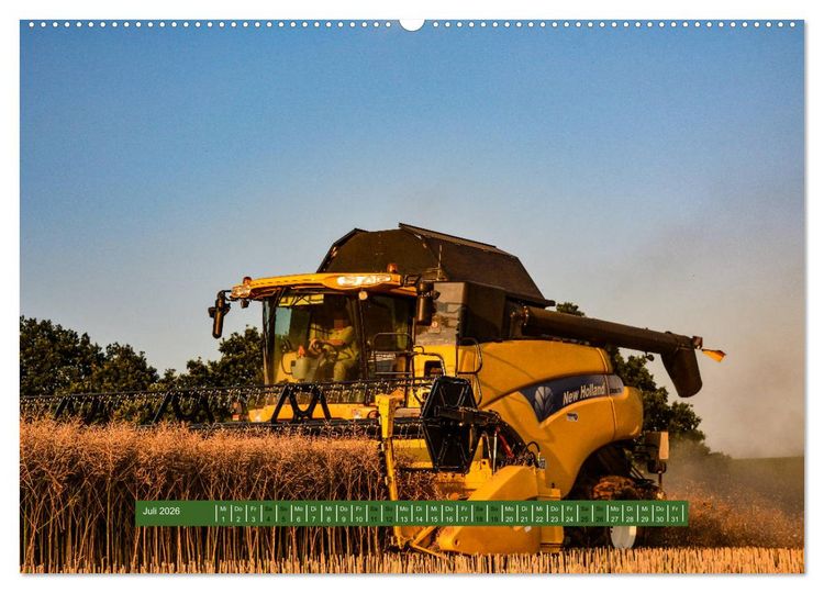 Produktbild: Landwirtschaft - Giganten im Feld (Wandkalender 2026 DIN A2 quer), CALVENDO Monatskalender