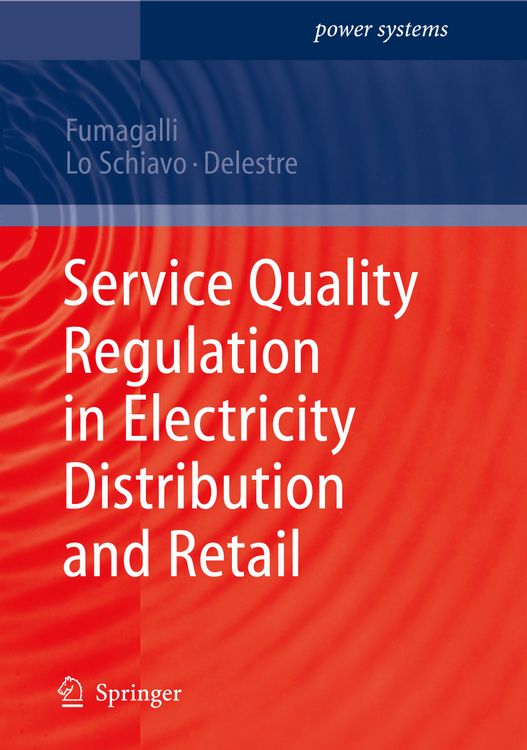 Produktbild: Service Quality Regulation in Electricity Distribution and Retail